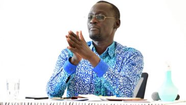 Governor Josephat Nanok, during Turkana Leaders Summit, to deliberate on a number of issues affecting the county. Photo Courtesy