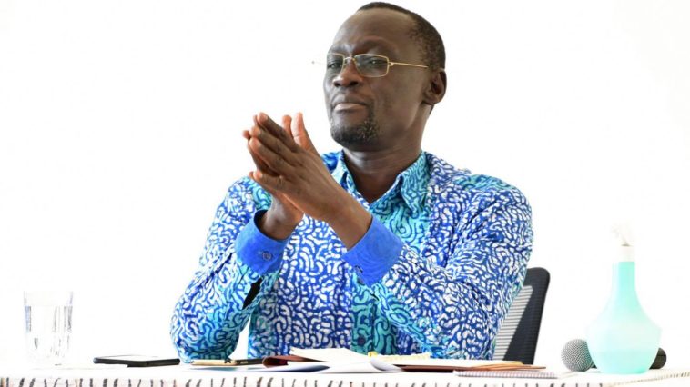 Governor Josephat Nanok, during Turkana Leaders Summit, to deliberate on a number of issues affecting the county. Photo Courtesy