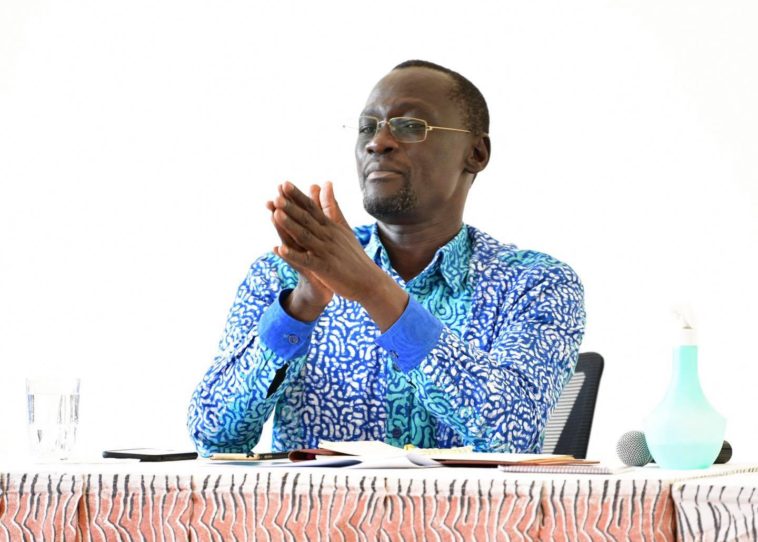 Governor Josephat Nanok, during Turkana Leaders Summit, to deliberate on a number of issues affecting the county. Photo Courtesy