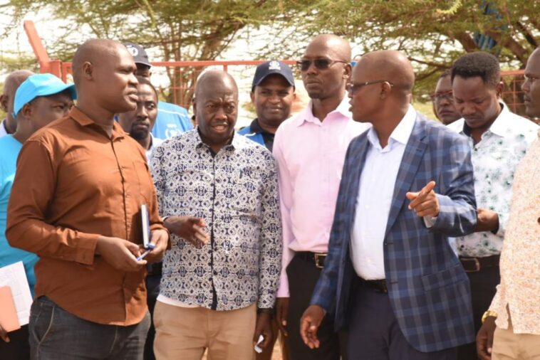 Turkana county Governor Jeremiah Lomorukai hosted Governors Simon Kachapin (West Pokot), Benjamin Chesire Cheboi (Baringo), and Jonathan Lelelit (Samburu), as well as partners led by UNICEF Representative to Kenya, Shaheen Nilofer. PHOTO COURTESY