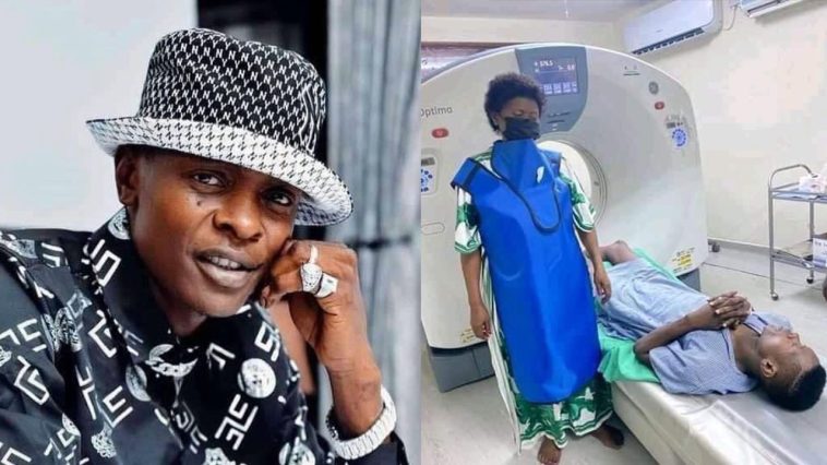 Uganda’s legendary artiste, Jose Chameleone when he was hospitalized. PHOTO COURTESY