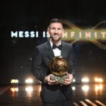 Lionel Messi wins his eighth Ballon d'Or award. PHOTO COURTESY