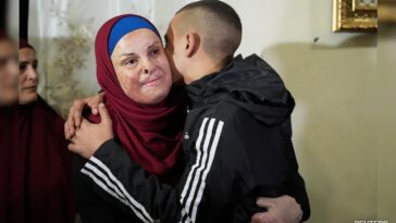 Prominent Palestinian Prisoner Israa Jaabis Released in Israel-Hamas Hostage Swap. PHOTO COURTESY