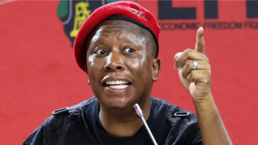Economic Freedom Fighters leader Julius Malema. PHOTO COURTESY