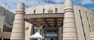 China hands over Zimbabwe's new parliament building. PHOTO COURTESY