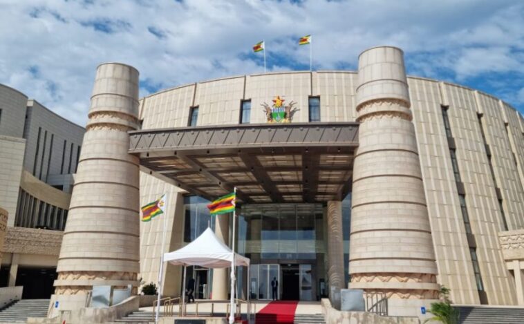 China hands over Zimbabwe's new parliament building. PHOTO COURTESY