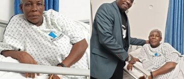 A 70-year-old Ugandan woman has given birth to twins. Photo Courtesy