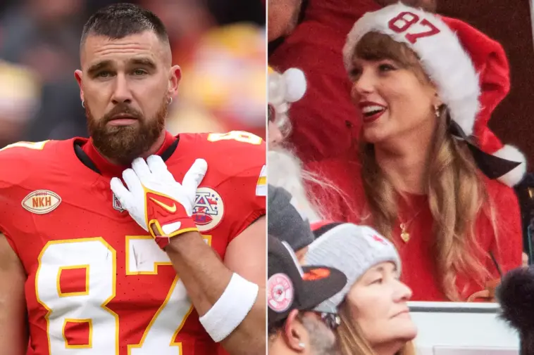 Taylor Swift and Travis Kelce Leave Christmas Day Game Hand in Hand. PHOTO COURTESY