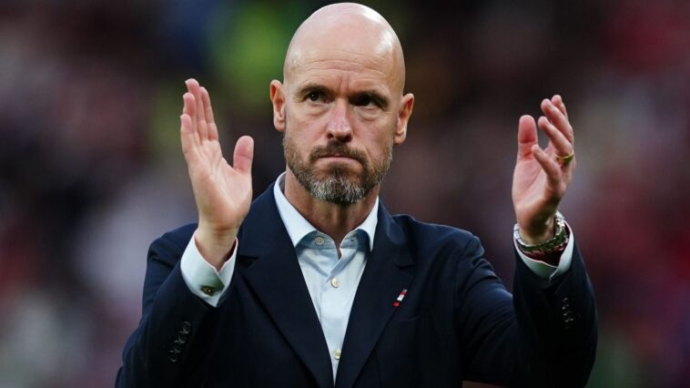 Manchester United's Manager Erik Ten Hag. PHOTO COURTESY