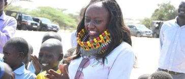Governor Lomorukai hosts Charlene Ruto for Zero Barefoot Initiative. PHOTO COURTESY