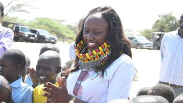 Governor Lomorukai hosts Charlene Ruto for Zero Barefoot Initiative. PHOTO COURTESY