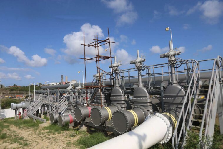 Common user manifold pipes at Kipevu station in Mombasa County, Kenya. PHOTO COURTESY