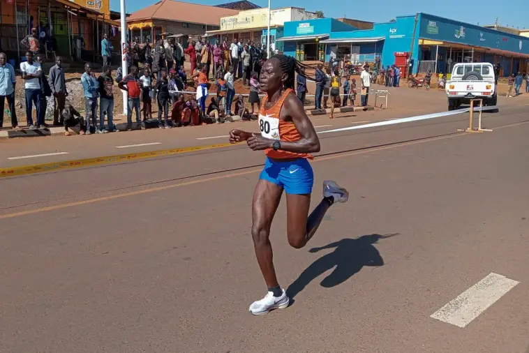 A Ugandan athlete, Rebecca Cheptegei. PHOTO COURTEY