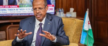 Djibouti's Foreign Affairs Minister Mahamoud Ali Youssouf