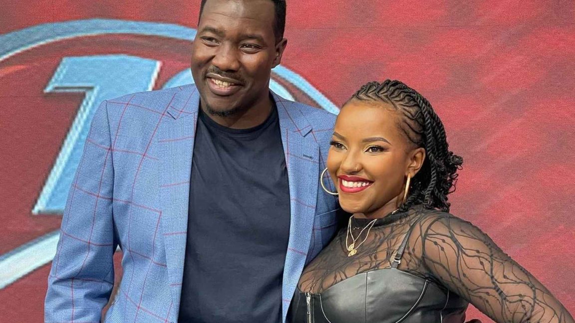 Ivy Namu and Willis Raburu.