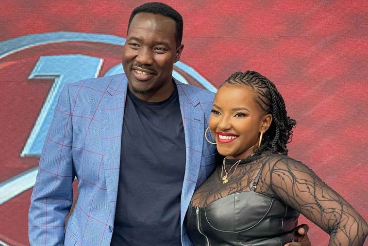 Ivy Namu and Willis Raburu.