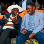 Former Deputy President Rigathi Gachagua and Party of National Unity (PNU) leader Peter Munya met