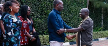 Linda Mwananchi Leader Edwin Sifuna meets DCP leader Rigathi Gachagua in Wamunyoro