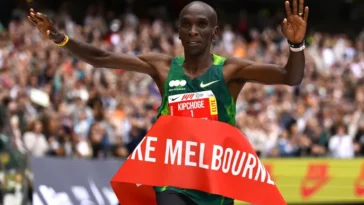Eliud Kipchoge, 41, Smashes Melbourne Marathon Course Record. PHOTO COURTESY