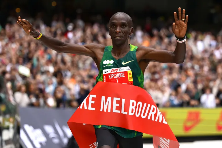 Eliud Kipchoge, 41, Smashes Melbourne Marathon Course Record. PHOTO COURTESY